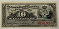 1897 Cuba 10 Centavos Banco Español de la Isla de Cuba Serie K Billete Colonial