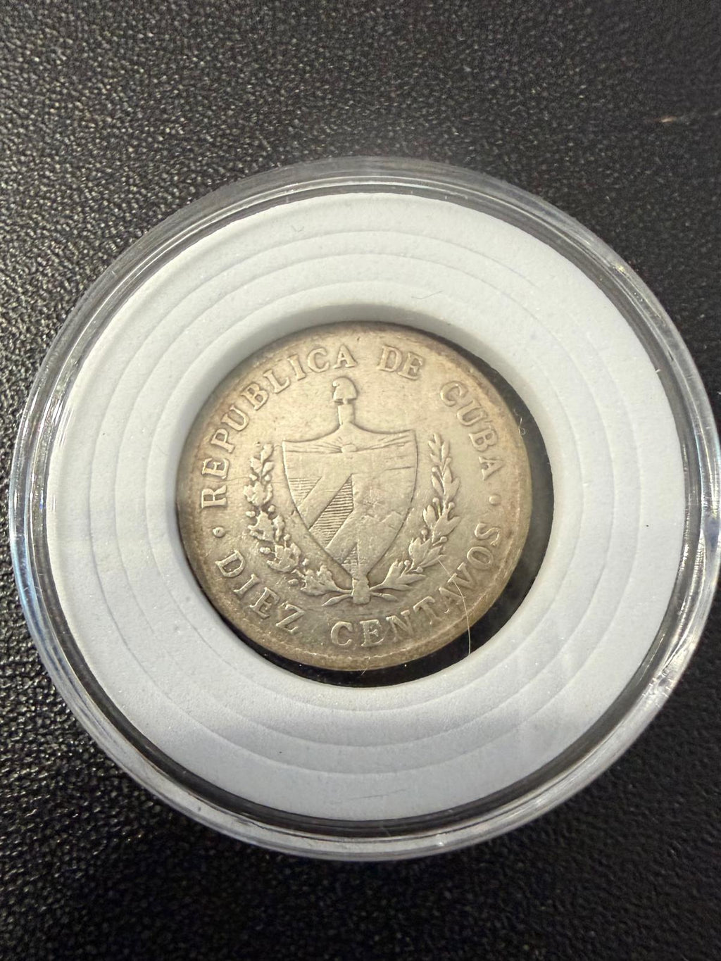 Moneda de plata de 10 centavos de 1920 de Cuba – República de Cuba