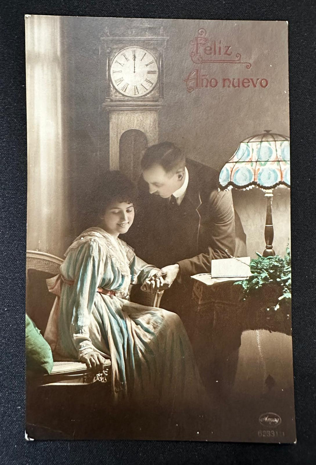 1919–1922 Cuba Personal Postcard Archive – Ernestina & Rafael Castro – 6 Antique Handwritten Cards