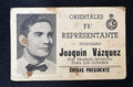 1948 Cuba Eduardo Chibás Partido Ortodoxo Joaquín Vázquez Volante político