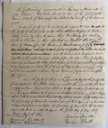 1857 Steam Engine & Boiler Agreement – Edward Spear & Son – Warren Ohio Industrial Document