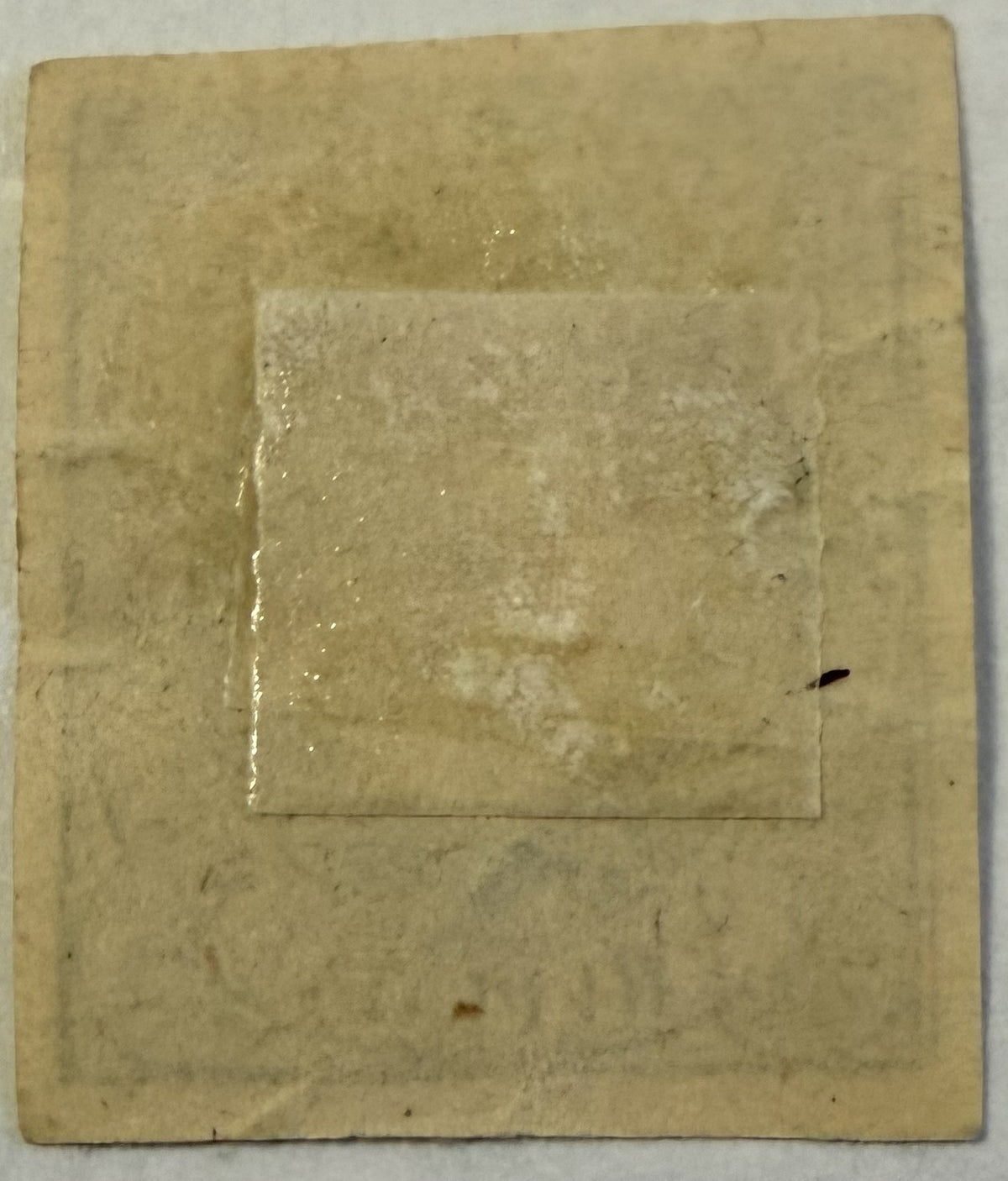 1864 Cuba ½ Real Plata Fuerte Stamp – Isabella II – Green – Imperforate