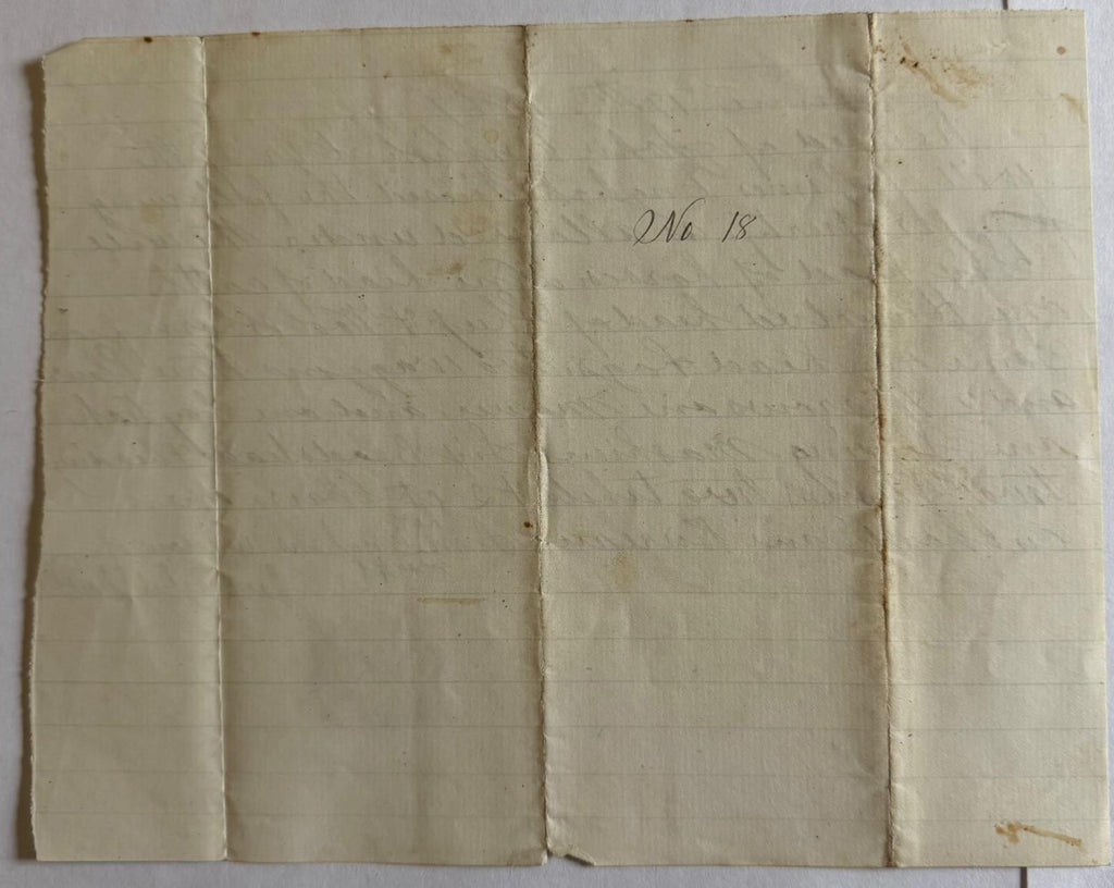 1869 Estate Property Receipt – 100 Sheep, Horses & Farm Goods – U.S. 2¢ Revenue Stamp