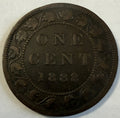 1888 Canada Large Cent – Queen Victoria Victorian Copper Coin