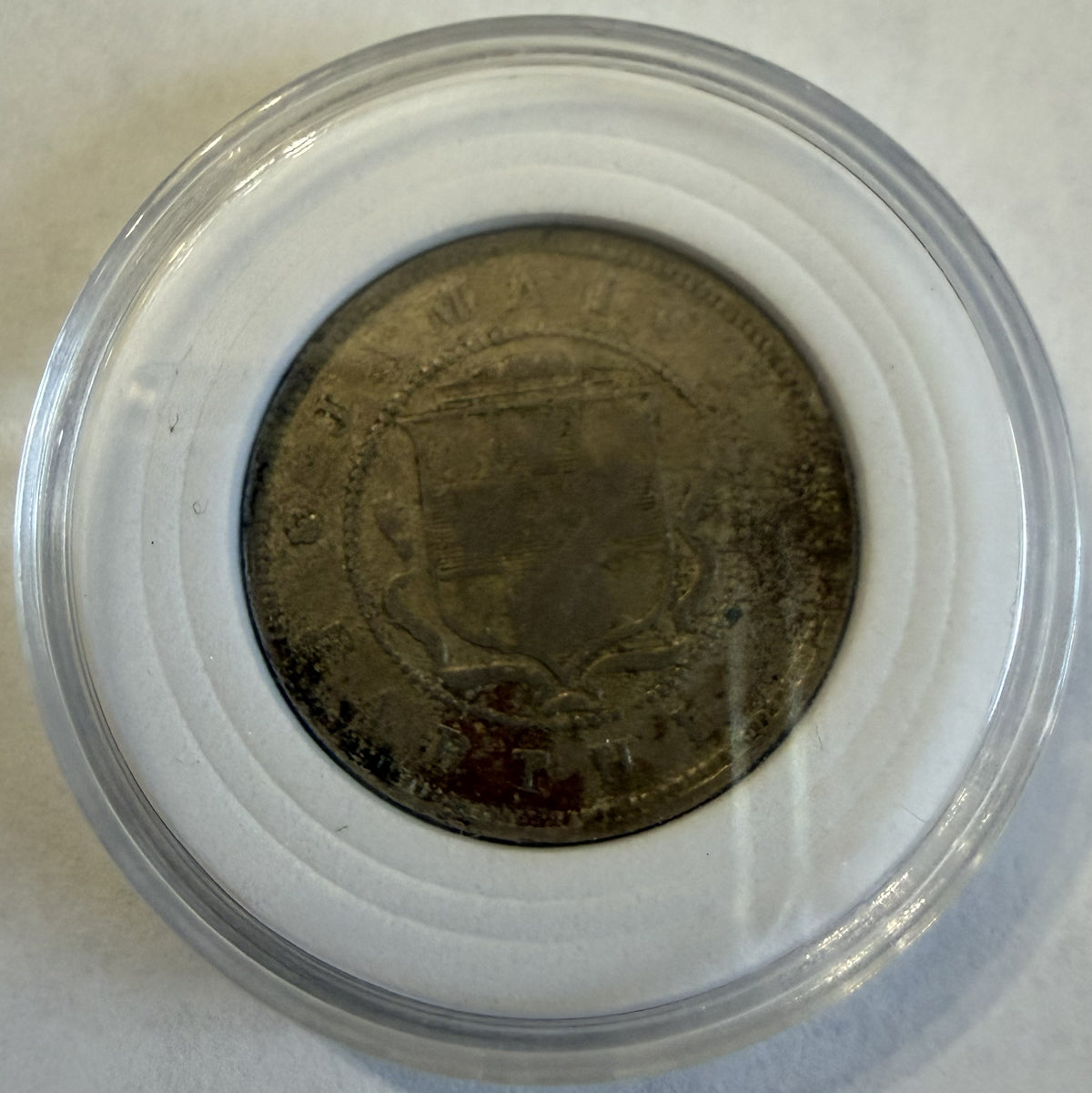 1897 Jamaica One Penny – Queen Victoria – British Colonial Coin – KM#17