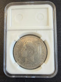 1897 España Alfonso XIII 5 Pesetas Moneda de Plata Madrid S.G.-V Antigua Corona Española