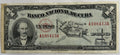 1953 Cuba 1 Peso Banknote – José Martí Centennial – Montecristi Manifest – P-86a