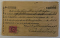 1956 Havana Cuba Rent Receipt – Ángeles 203 – Republic of Cuba Revenue Stamp