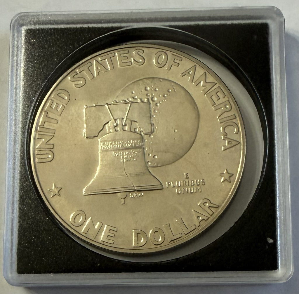 1776–1976-S Eisenhower Bicentennial Dollar – 40% Silver – BU Uncirculated
