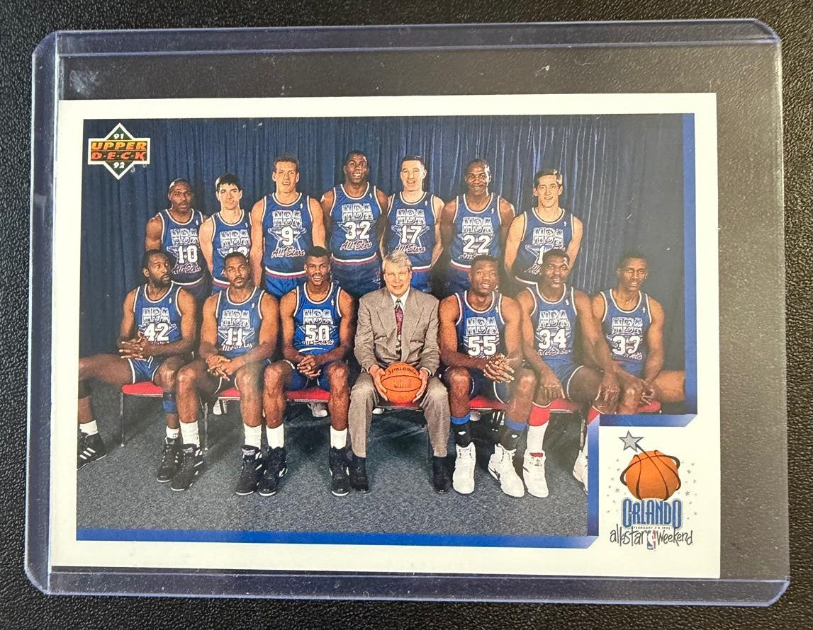 1991-92 Upper Deck #450 – Lista de All-Stars del Oeste de la NBA de 1992