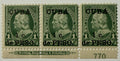 1899 Cuba Scott #221 1c Franklin Plate 770 Strip of 3 – U.S. Occupation