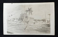 1955 Isabela de Sagua Cuba Church & Park Real Photo Postcard RPPC