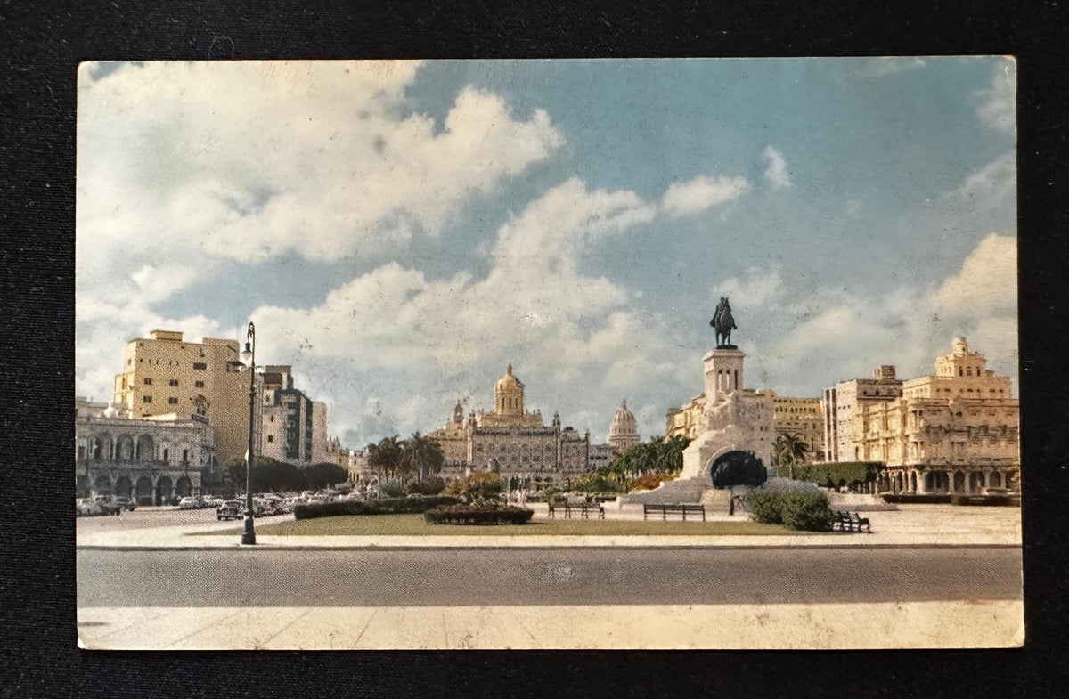 Vintage 1950s Havana Cuba Presidential Palace RTC-29 Postcard – Roberts Tobacco Co.
