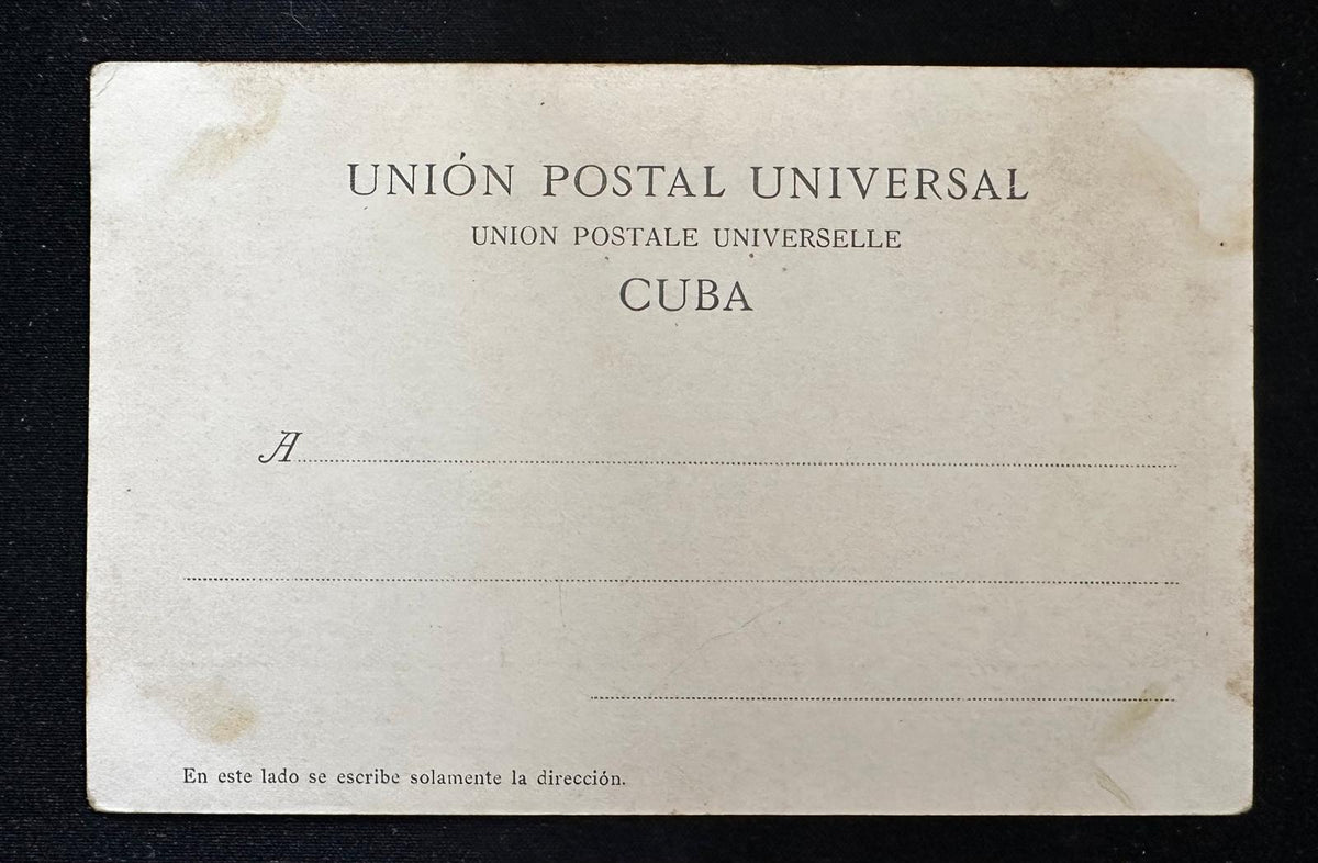 c.1900–1907 Havana Cuba La Catedral Antique Undivided Back Postcard