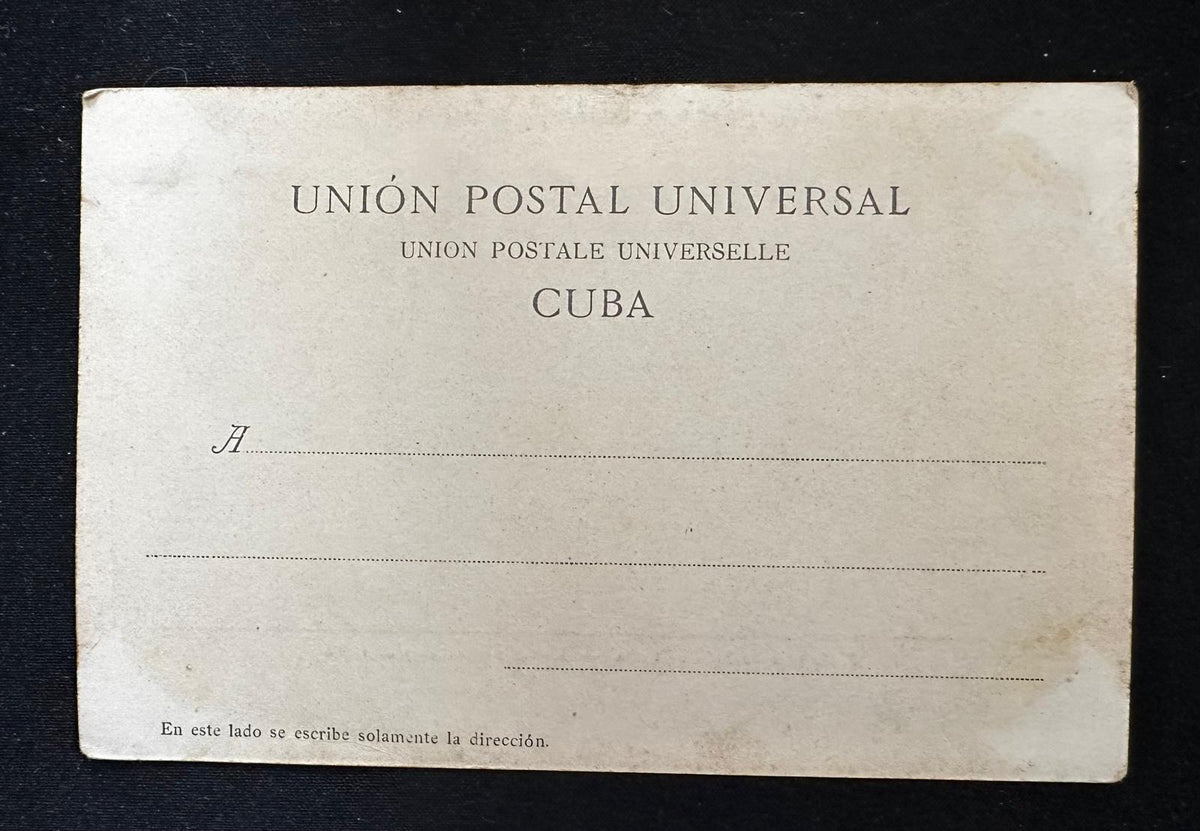 c.1900–1906 Santiago de Cuba “Parte Baja” – Early Color Undivided Back Postcard