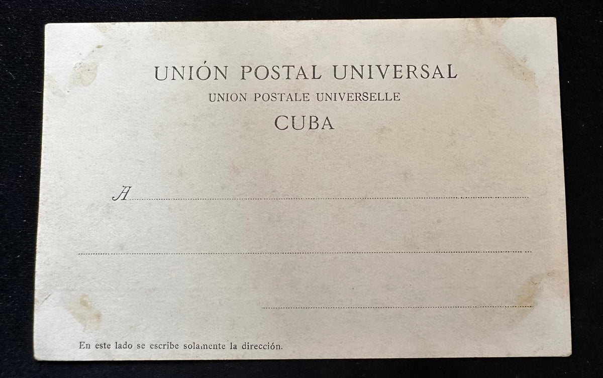 c.1900–1906 Cuba “Muelle y Vecindario” Pier & Vicinity – Early Undivided Back Postcard