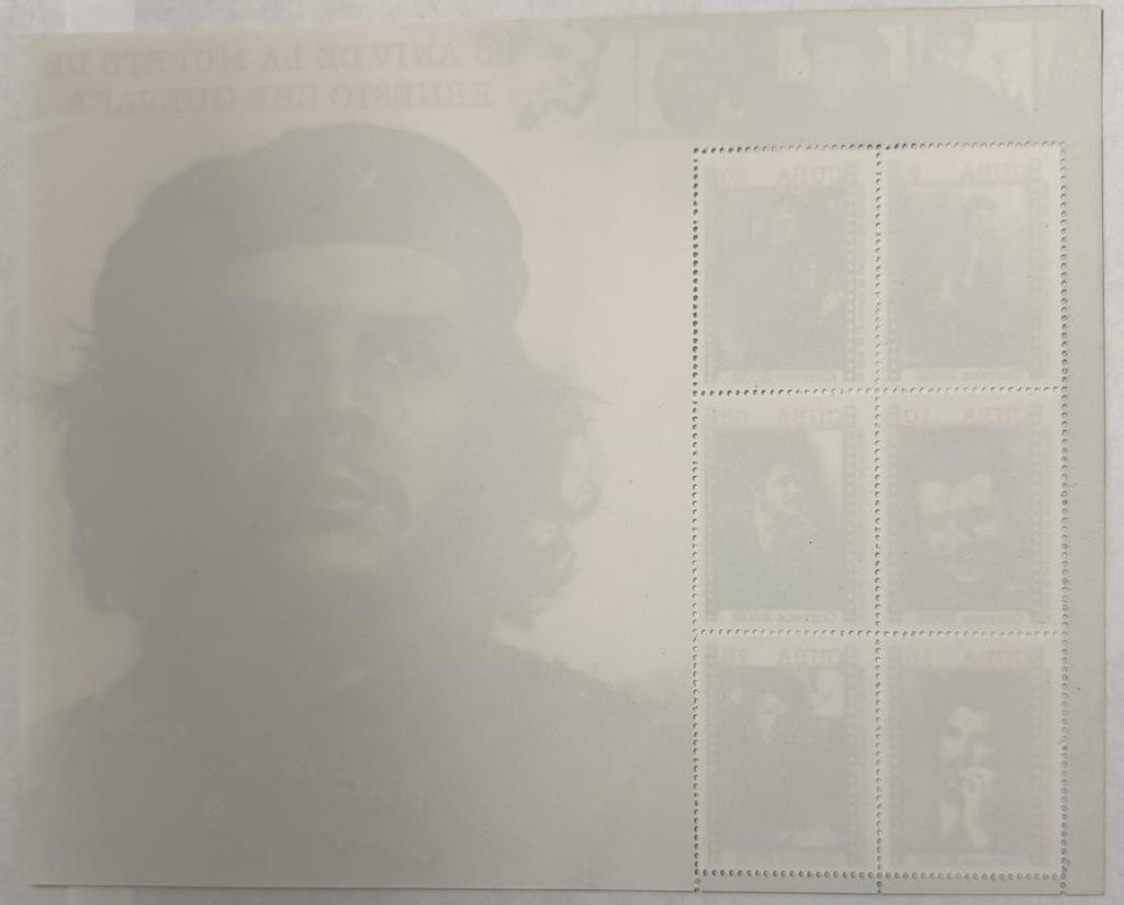 2002 Cuba Che Guevara 35th Anniversary Miniature Sheet – Scott 4247a – MNH