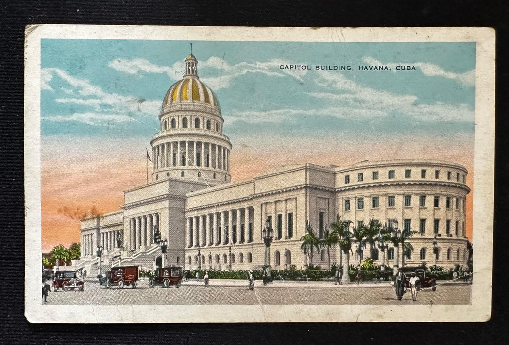 1934 Havana Cuba Capitol Building – Roberts & Co. Vintage Postcard
