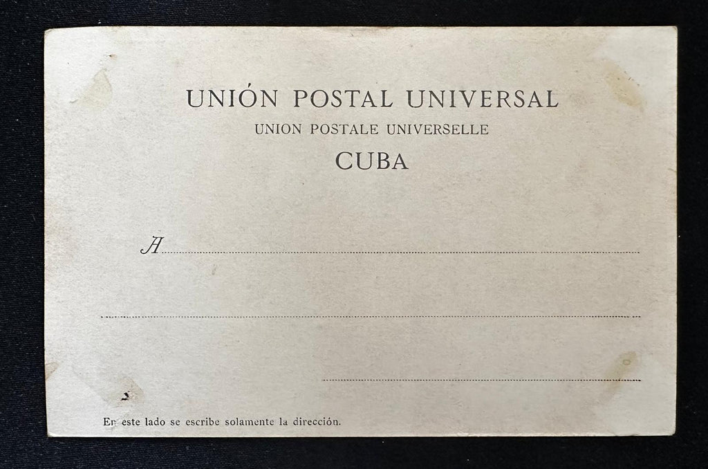 1898 General Shafter Headquarters Los Mangos Cuba – Spanish-American War Postcard