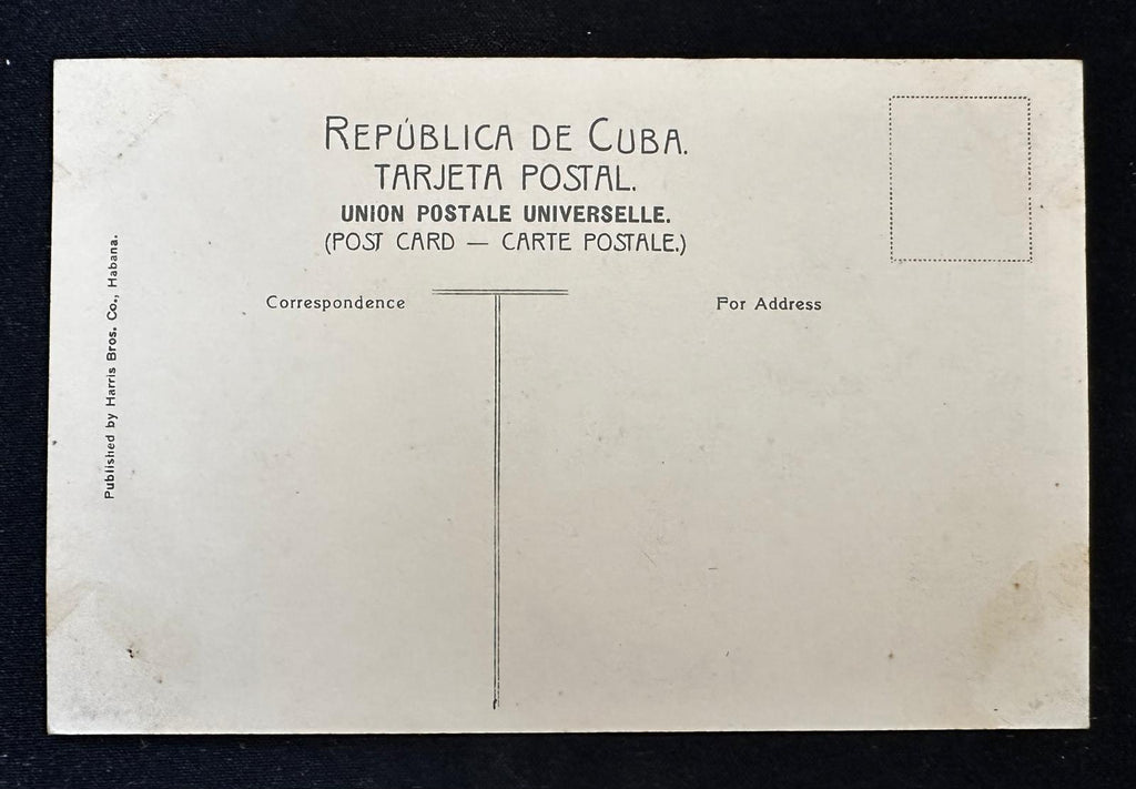 1908 La Habana Cuba Palacio Presidencial y Edificio del Senado Hnos. Harris Tarjeta Postal