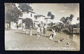 c.1940s San José del Lago Mayajigua Cuba Family & Ducks RPPC Postcard