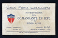 1959 Cuba La Salle Manzanillo Gran Feria Ticket – Club 10 – Rara Ephemera