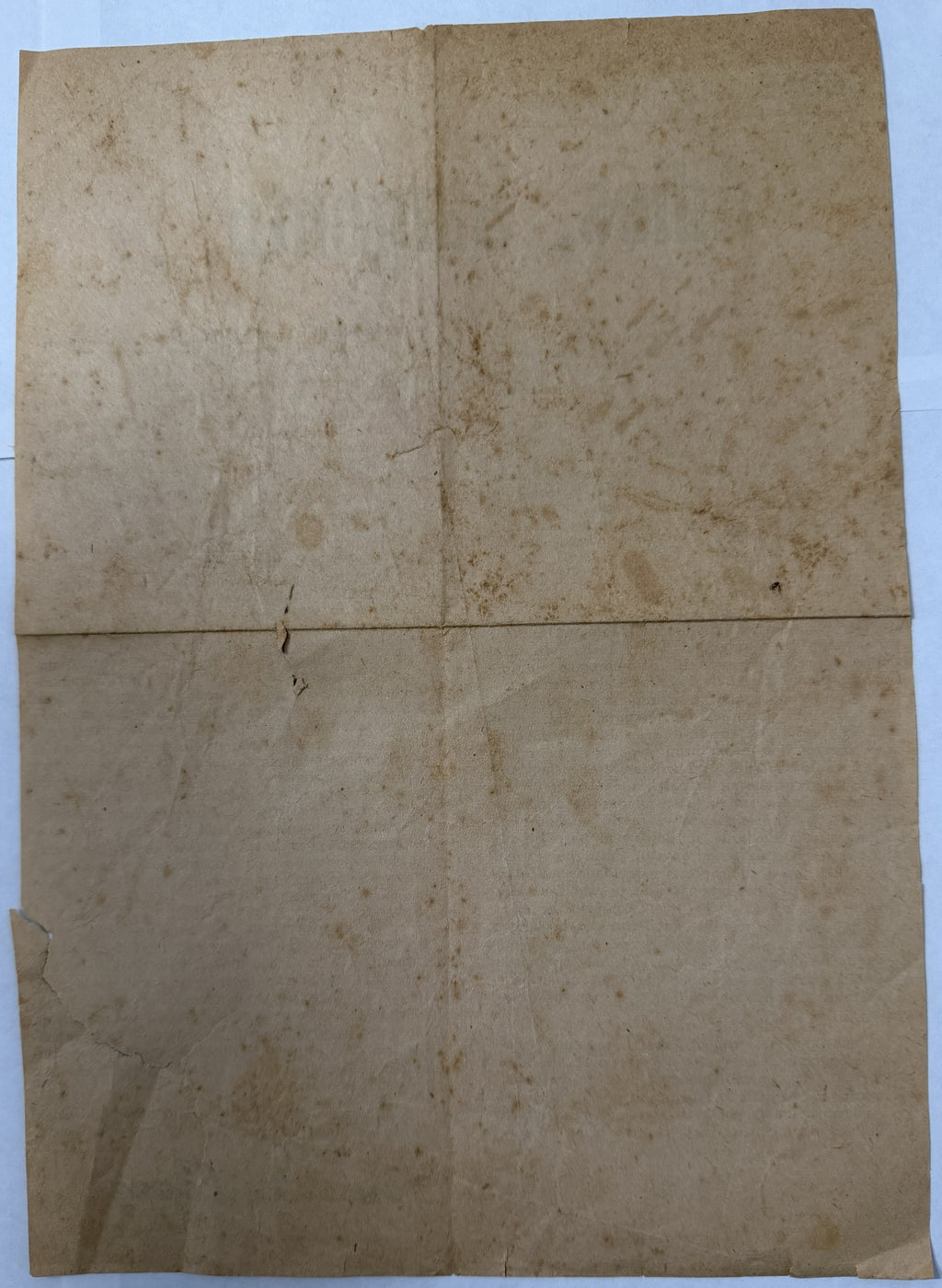 c.1944 Cuba Anti-Batista Political Broadside “Adiós, Sargento” – Jesús J. López