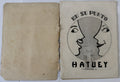 1953 Canciones y Danzas de España – Spanish Folklore Program with Vintage Cuban Bacardi & Hatuey Ads