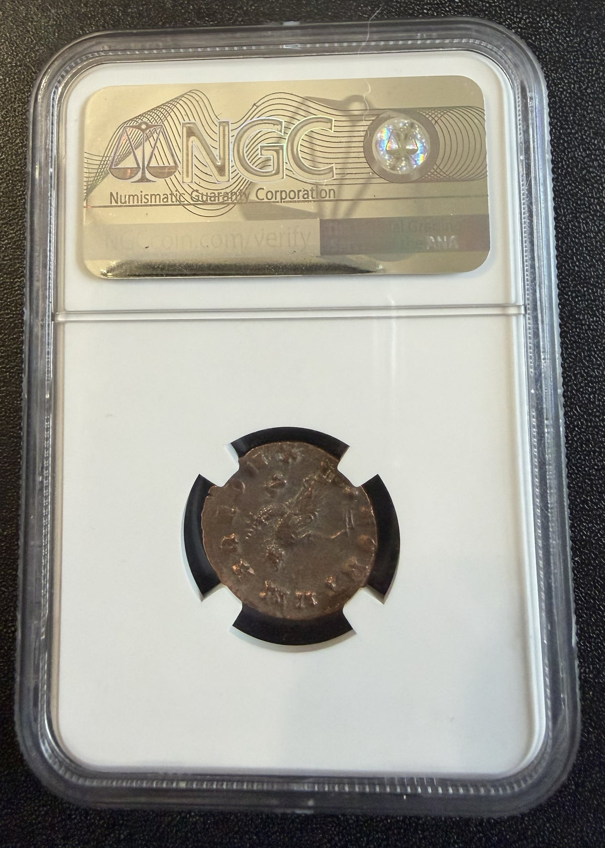 Ancient Roman Coin – Emperor Valens AD 364–378 – AE3 Nummus – NGC Certified