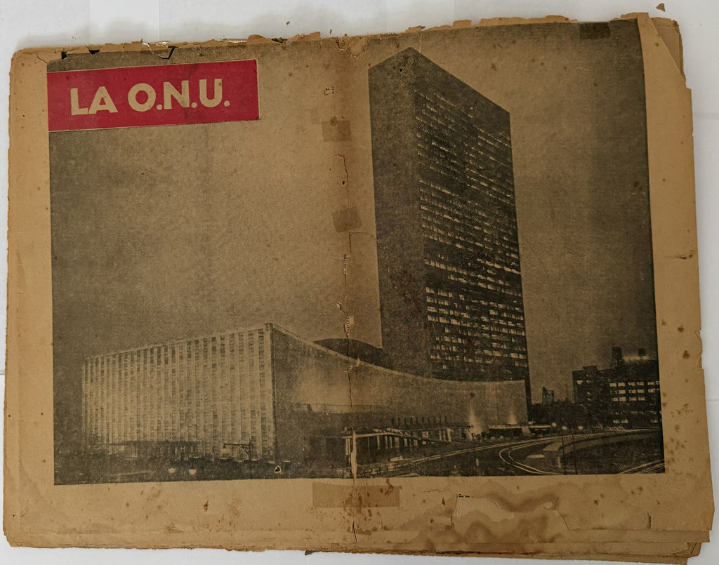 1960 Cuba El Mundo del Domingo – Fidel Castro en EE. UU. y visita a la ONU – Suplemento histórico del periódico de La Habana