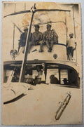 Vintage Ramiro Valdés Cuba Boat Photograph c.1960s – Original 6.5 × 4.5 in