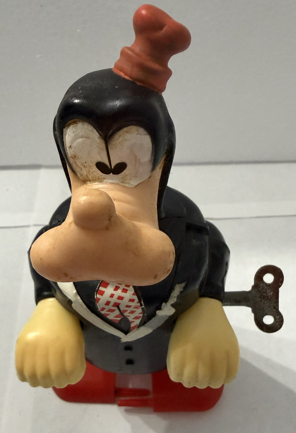 Vintage 1970s Disney Goofy Durham Industries Wind-Up Walking Toy – Japan – Working