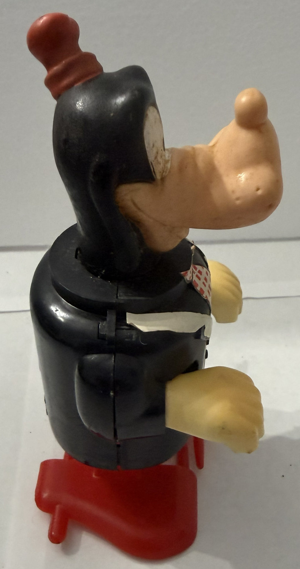 Vintage 1970s Disney Goofy Durham Industries Wind-Up Walking Toy – Japan – Working
