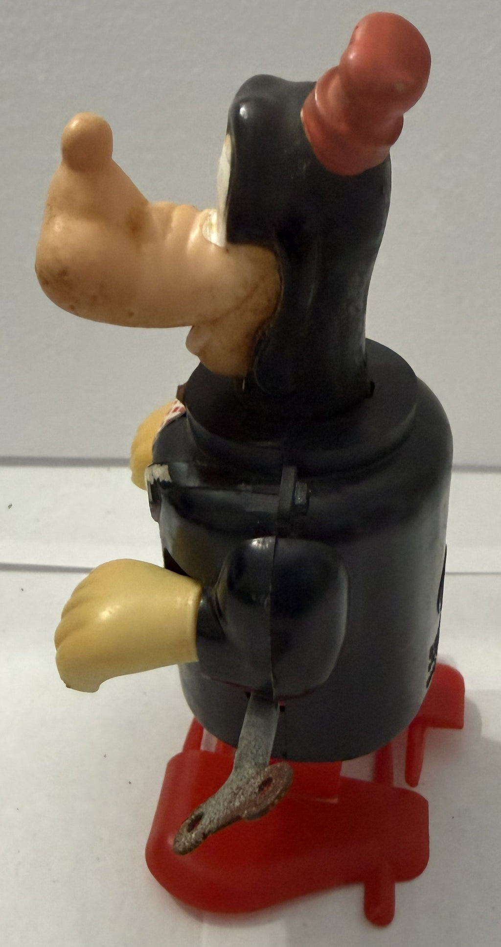 Vintage 1970s Disney Goofy Durham Industries Wind-Up Walking Toy – Japan – Working