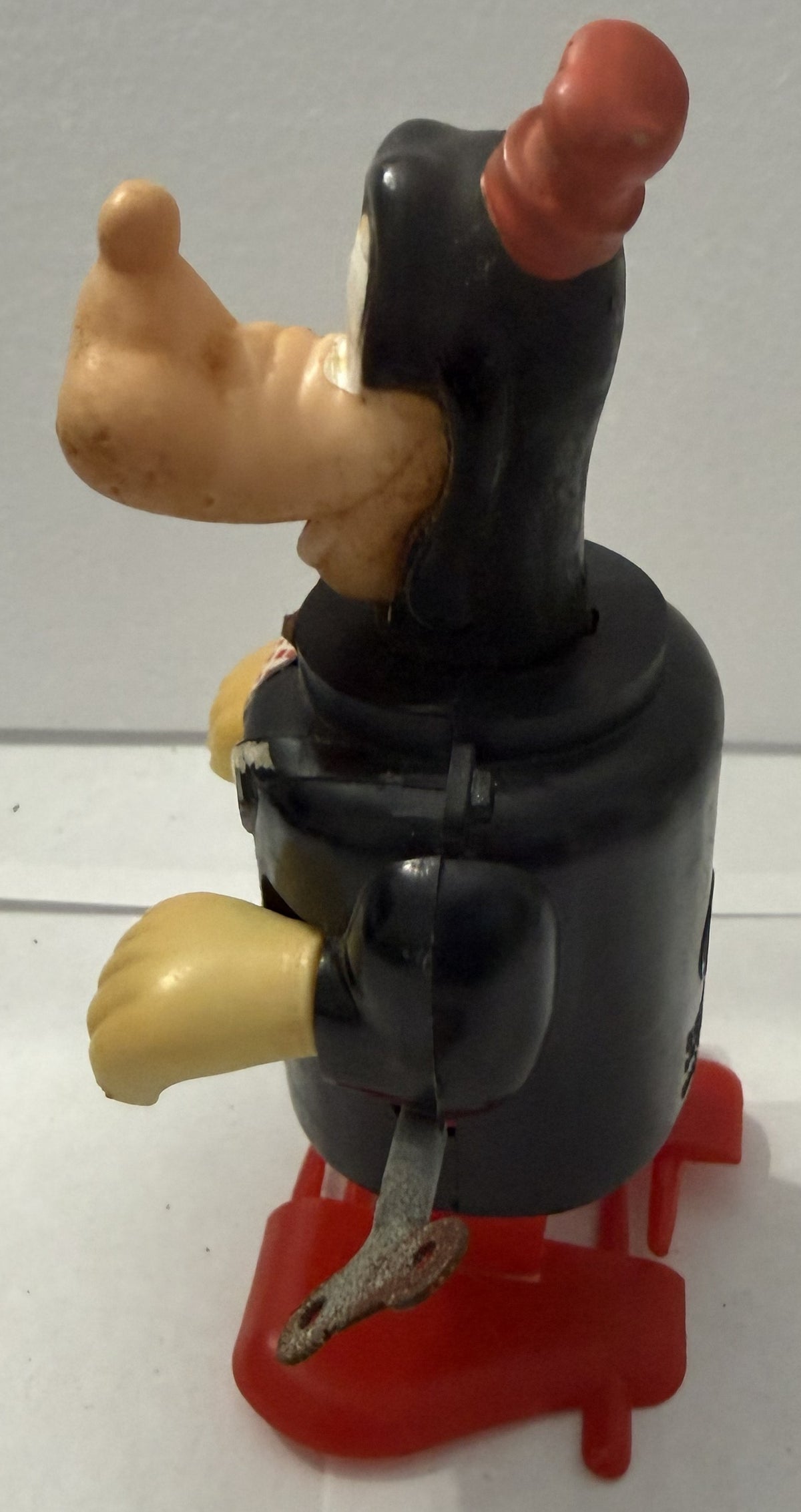 Vintage 1970s Disney Goofy Durham Industries Wind-Up Walking Toy – Japan – Working