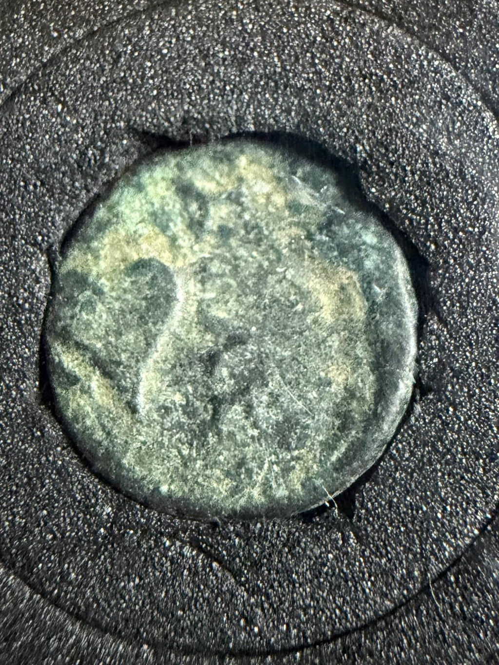 Ancient Greek Pergamon Bronze Coin, c. 282–133 BC – Athena