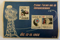 Cuba 1966 First National Communications Forum Souvenir Sheet – Telecommunications – 30c