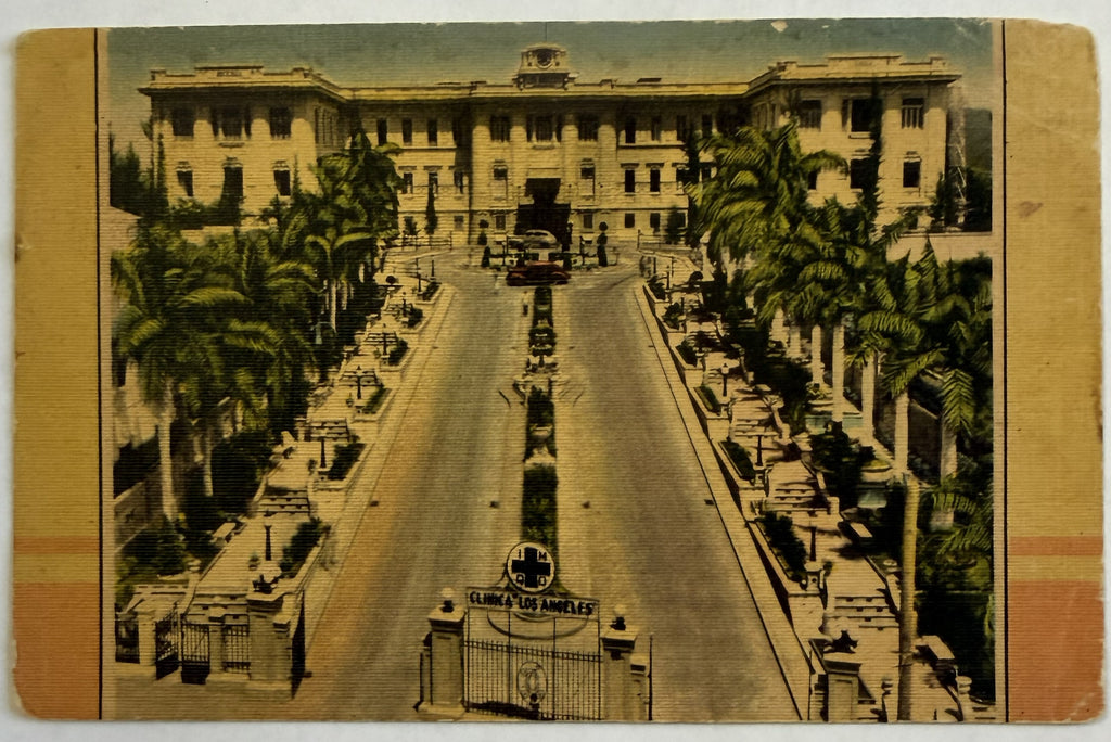c.1930s–1940s Cuba Clínica Los Ángeles Santiago de Cuba – Instituto Médico Quirúrgico de Oriente Postcard