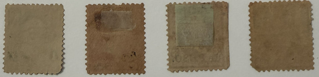 1899 Cuba U.S. Administration Overprint Stamp Set – 1c, 2c, 3c & 5c de Peso