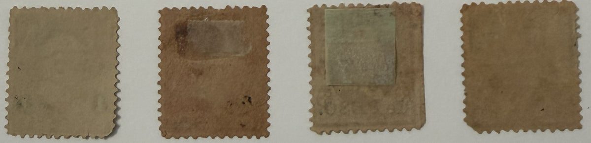 1899 Cuba U.S. Administration Overprint Stamp Set – 1c, 2c, 3c & 5c de Peso