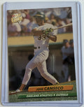 1992 Fleer Ultra Jose Canseco #110 Oakland Athletics Baseball Card