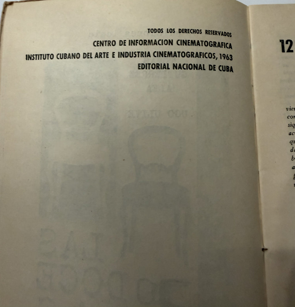 1963 Las Doce Sillas – Tomás Gutiérrez Alea & Ugo Ulive – Guion original de ICAIC, Cine Cubano