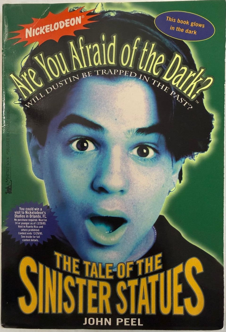 Are You Afraid of the Dark? Vintage 1995 Horror Paperback Lot of 2 – Nickelodeon Minstrel Books