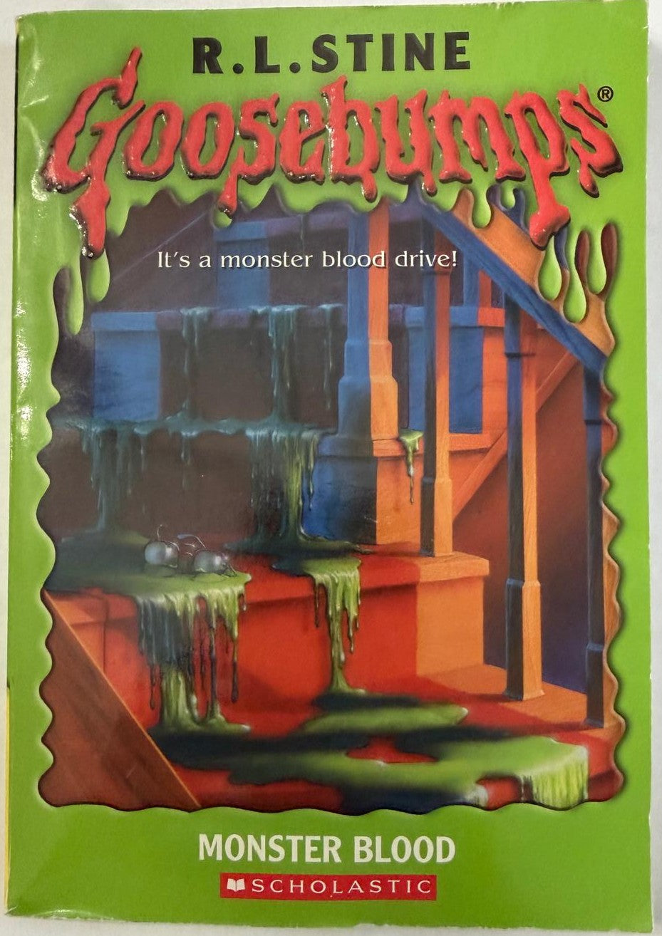 Lote de 4 libros de bolsillo de terror y fantasía de los años 90: Goosebumps, Nightmare Hall y Bruce Coville