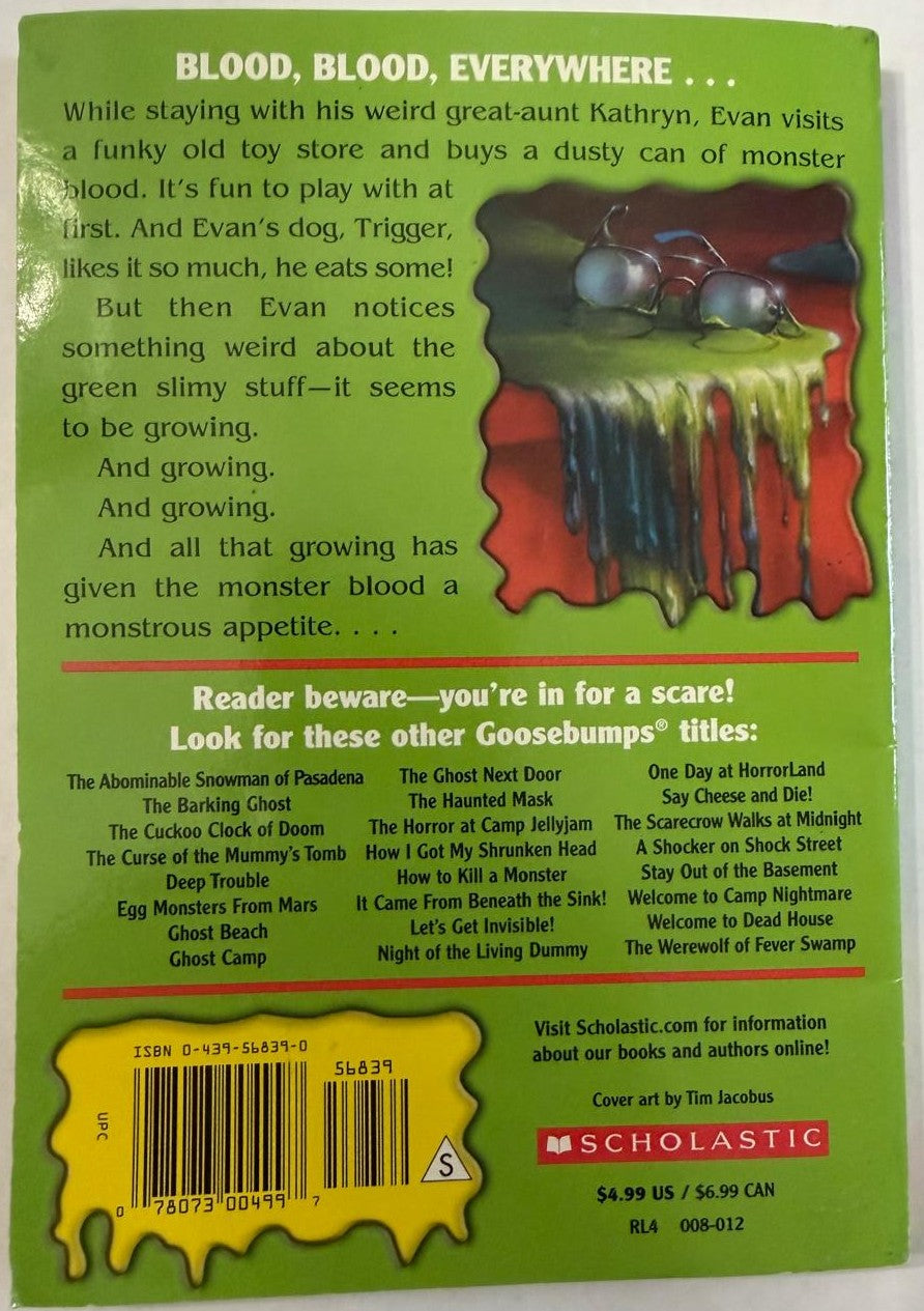 Vintage 1990s Horror & Fantasy Paperback Lot of 4 – Goosebumps, Nightmare Hall & Bruce Coville