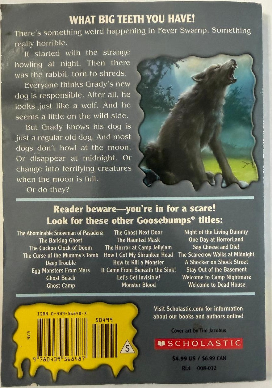 Lote de 4 libros de bolsillo de terror y fantasía de los años 90: Goosebumps, Nightmare Hall y Bruce Coville