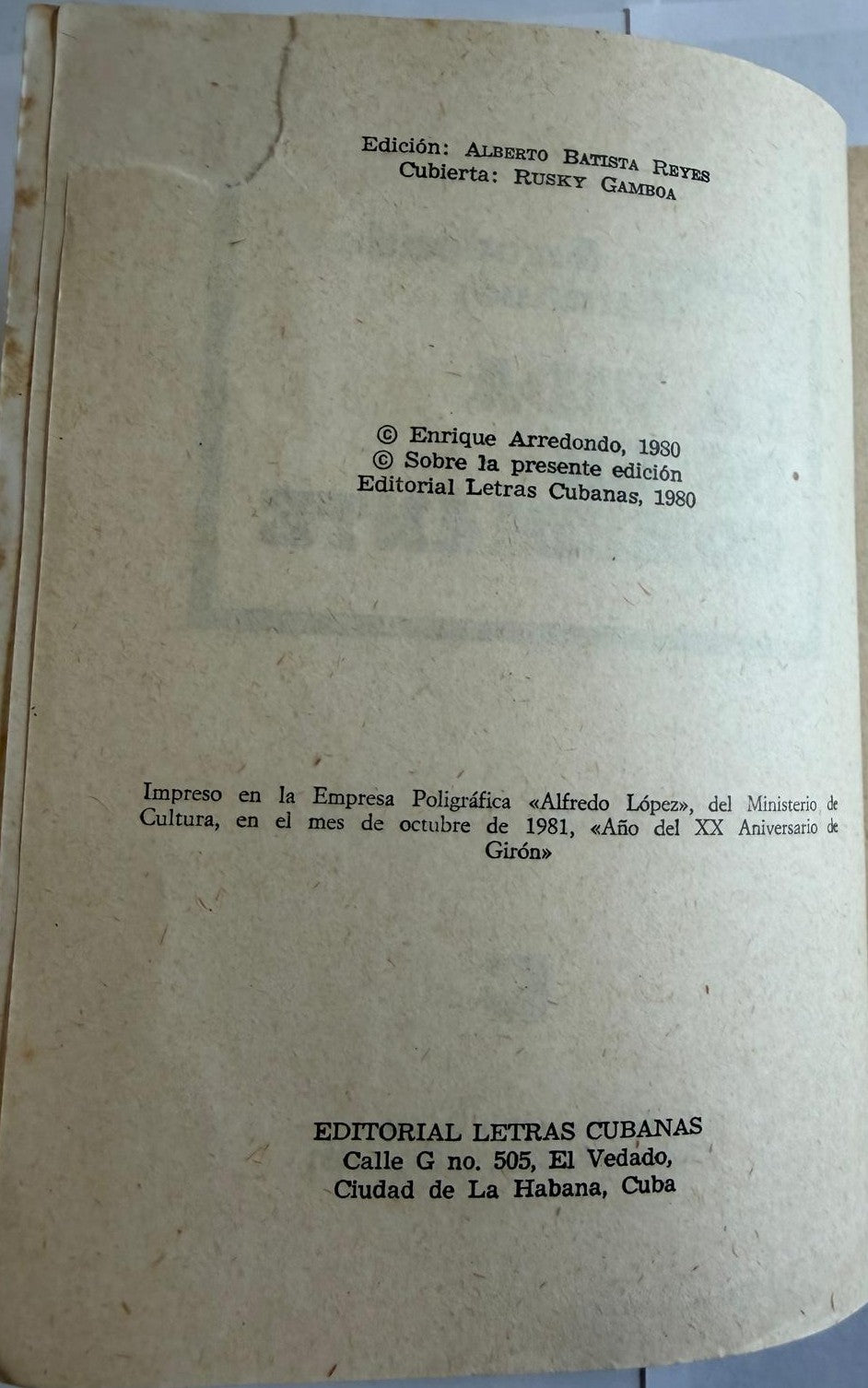 Enrique Arredondo (Bernabé) – La Vida de un Comediante – Cuba 1981 – Cuban Theater Autobiography