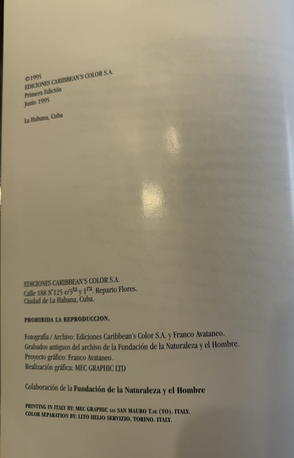 San Cristóbal de la Habana – Antonio Núñez Jiménez – 1995 First Edition Cuba