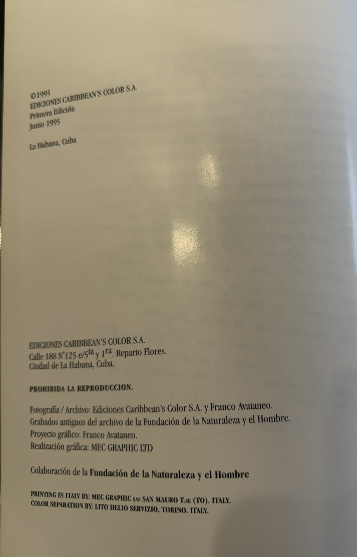 San Cristóbal de la Habana – Antonio Núñez Jiménez – 1995 First Edition Cuba