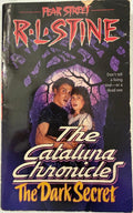 R.L. Stine Fear Street – Crónicas de Cataluna: El oscuro secreto #2 – Libro de bolsillo vintage de 1995